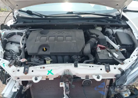 2017 Toyota Corolla Le z USA, uszkodzony, nr VIN 2T1BURHE4HC947982